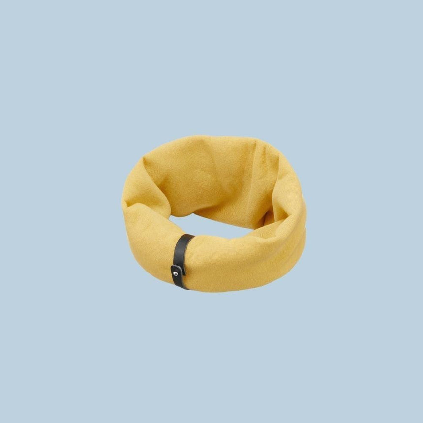 LABBVENN Hundeschal S | 19 x 15 cm / Gelb LABBVENN Loop-Schal INKO