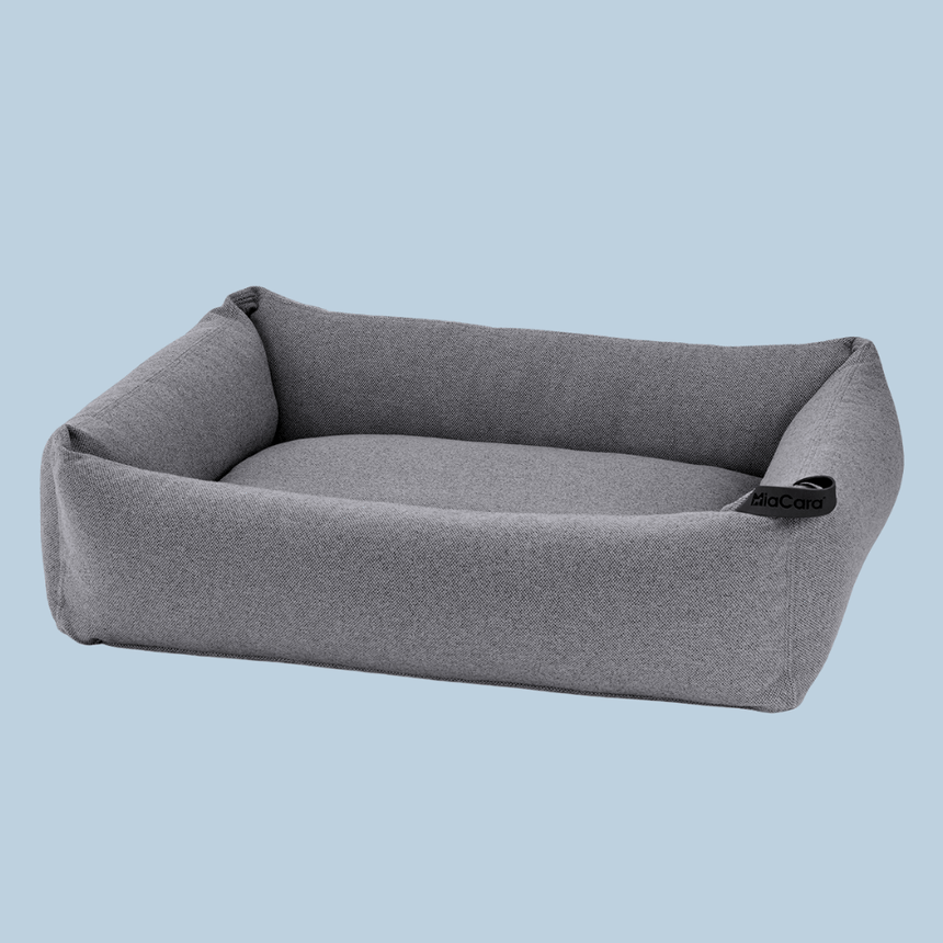 MiaCara Hundebett S / Schiefer MiaCara Box-Bett Divo