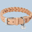 MiaCara Hundehalsband S / Leder: Natur MiaCara Bergamo Halsband
