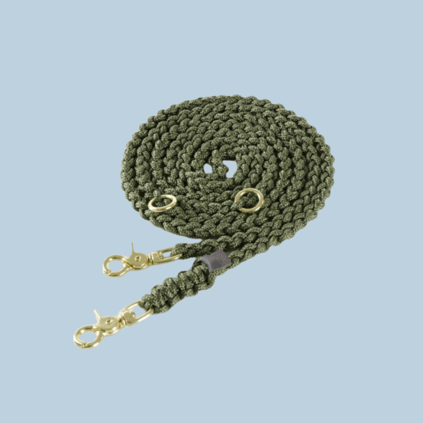 Molly & Stitch Hundeleine Tau S | Länge: 200 cm, Breite: 6 mm / Gold MOLLY&STITCH "MARITIME" HUNDELEINE MILITARY