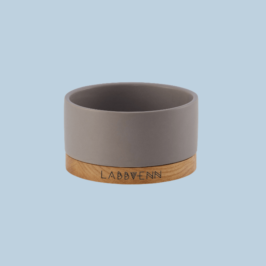 LABBVENN Hundenapf-Set S | Ø 15 cm / Kakao LABBVENN Keramiknapf VUKU